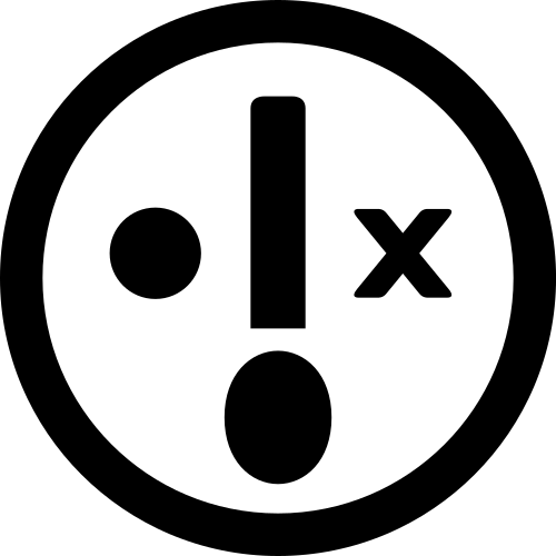 Extinction Rebellion shock face logo