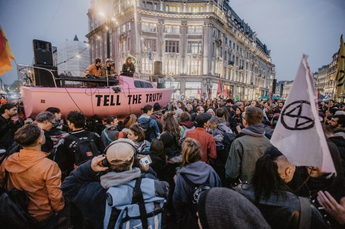 Rebelión de abril de Extinction Rebellion